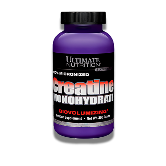 CREATINA MONOHIDRATADA Y MICRONIZADA 300GR - ULTIMATE NUTRITION