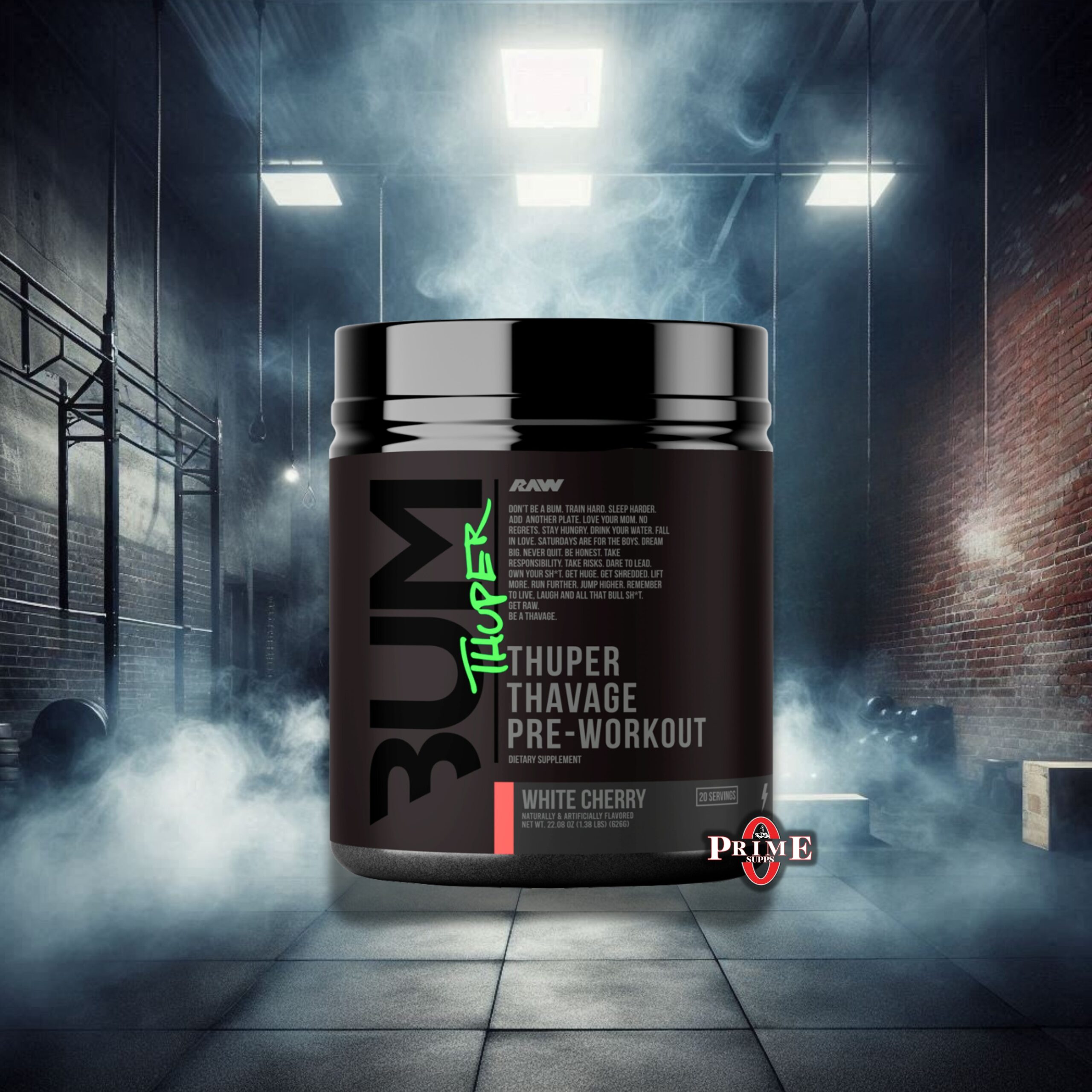 THUPER THAVAGE – CBUM RAW NUTRITION