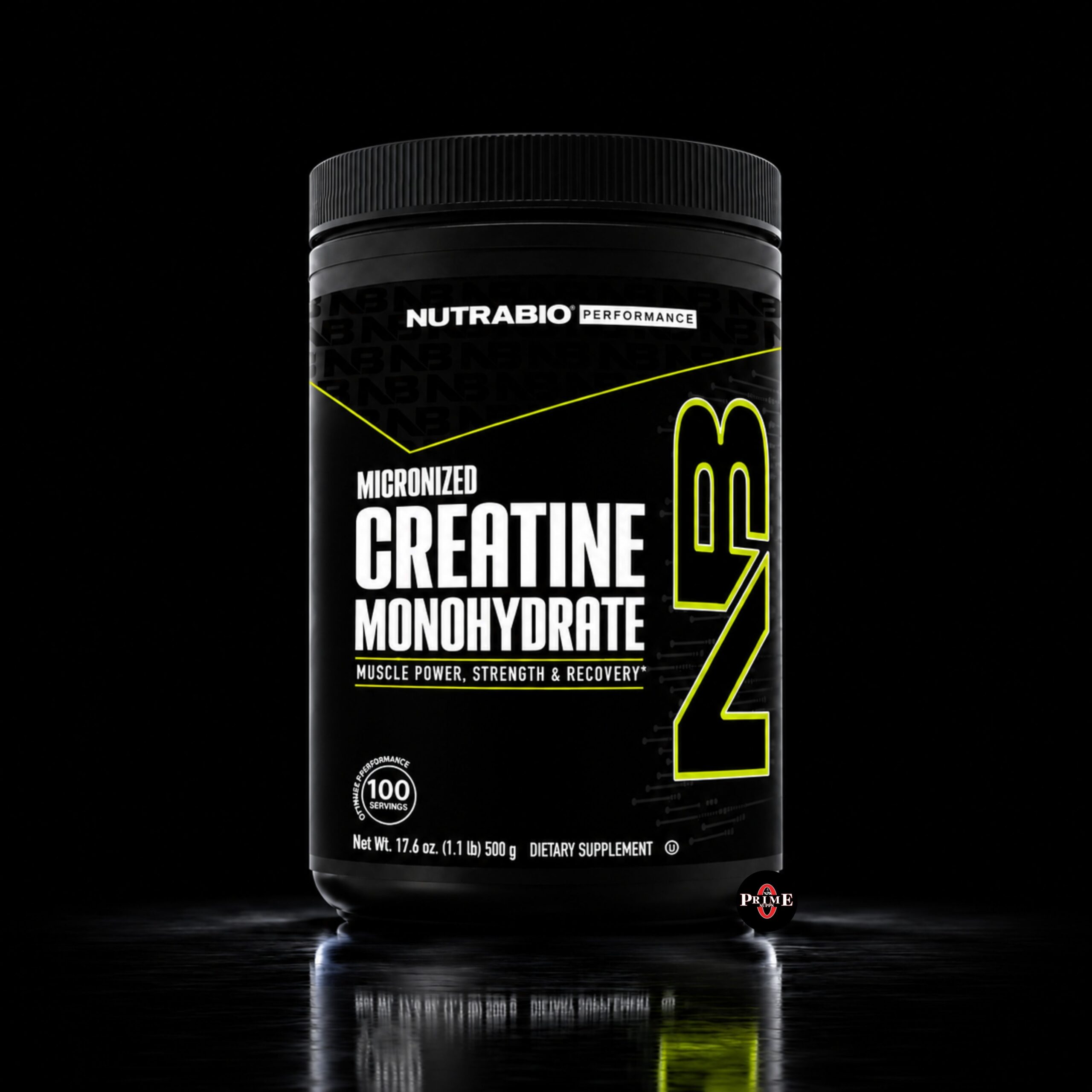 CREATINA MONOHIDRATADA MICRONIZADA (500 GR) (PUREZA DE GRADO FARMACEUTICO) – NUTRABIO