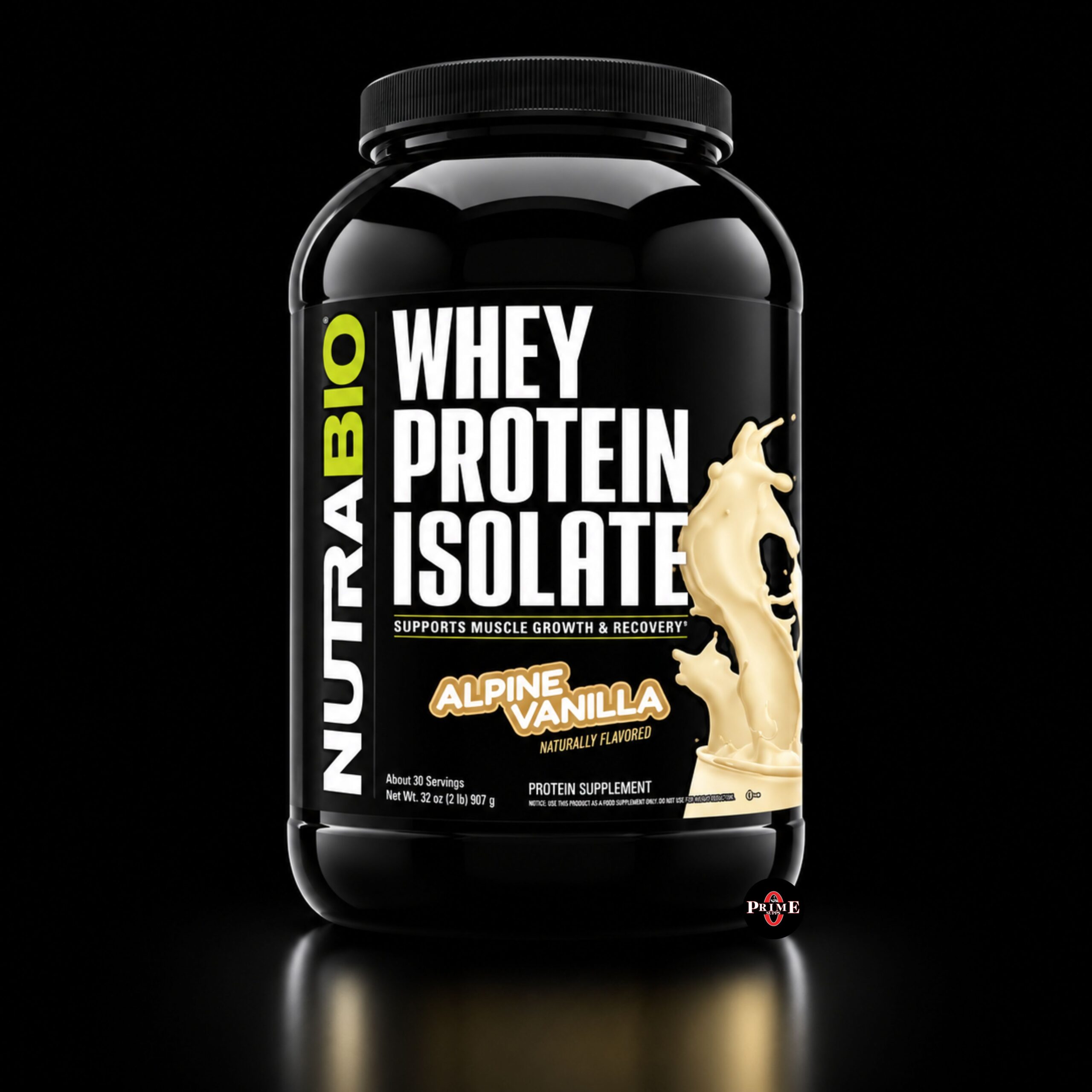 WHEY PROTEIN ISOLATE 2LB – NUTRABIO
