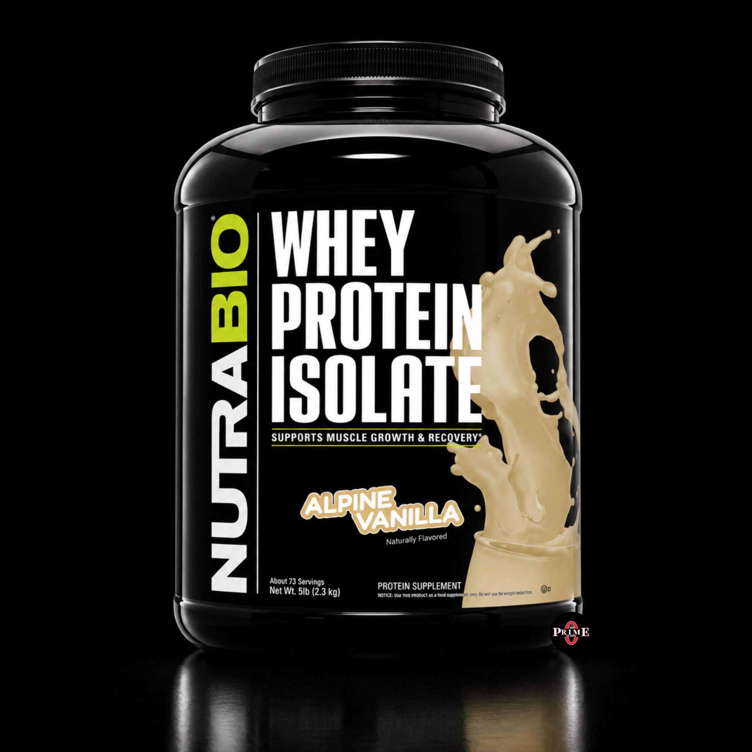 WHEY PROTEIN ISOLATE 5LB – NUTRABIO