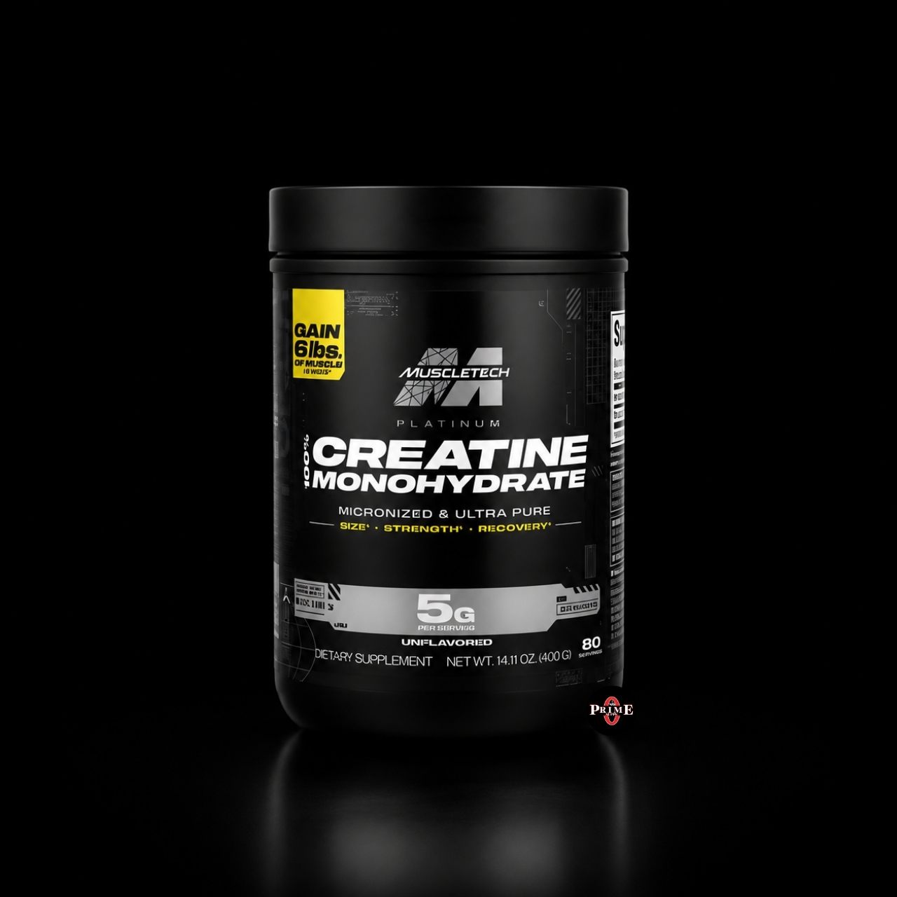PLATINUM 100% CREATINE MONOHIDRATADA (400GR) – MUSCLETECH