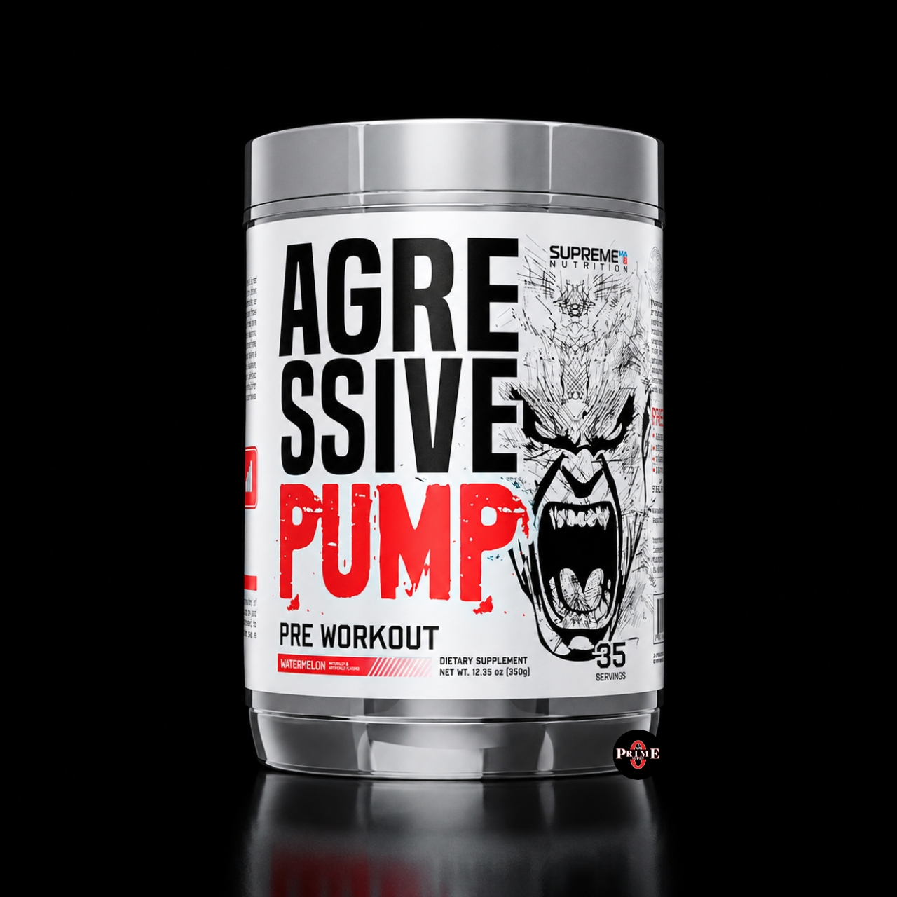 AGRESSIVE PUMP (35 SERVS) – SUPREME NUTRITION