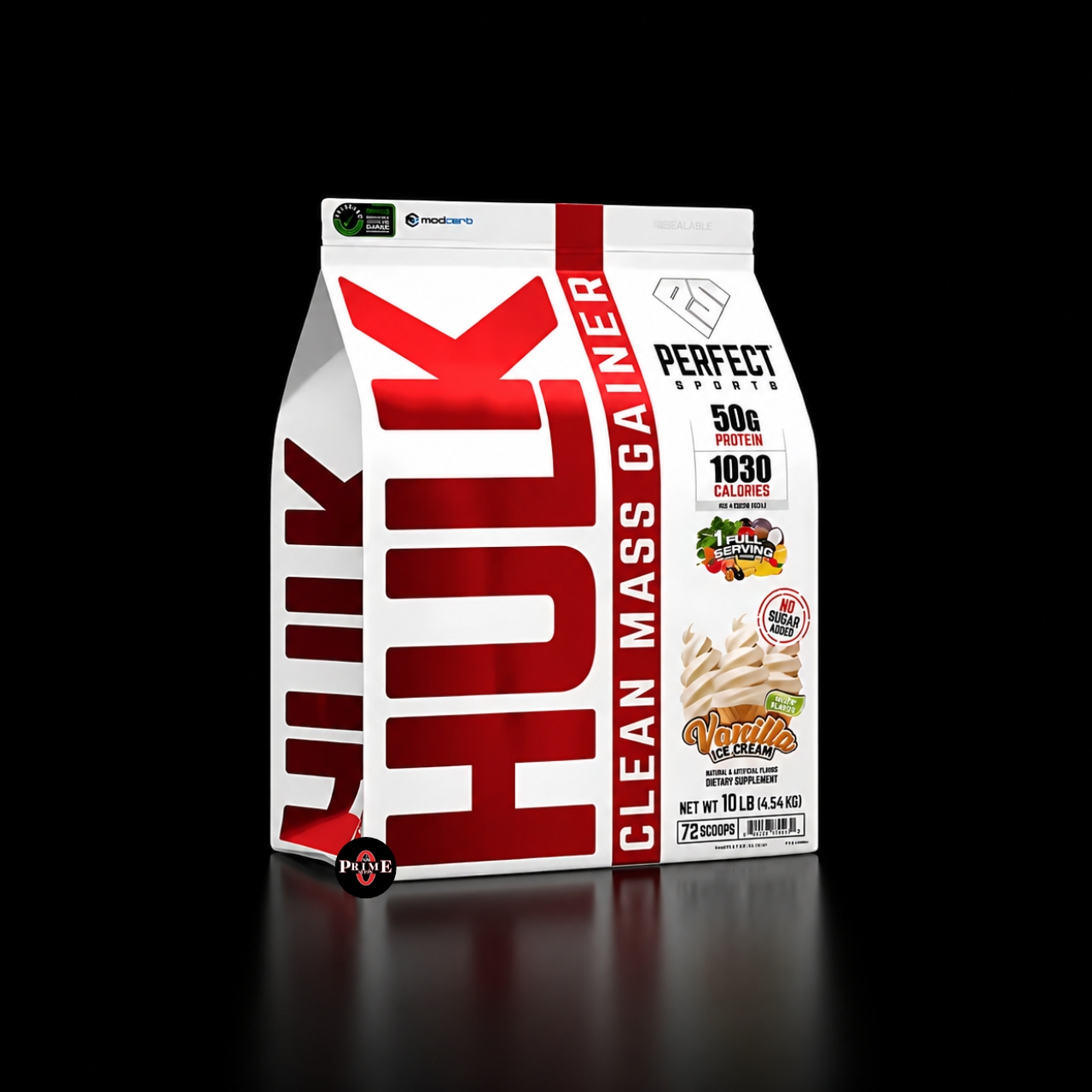 HULK, GANADOR DE MASA MUSCULAR LIMPIA, 10LB – PERFECT SPORTS
